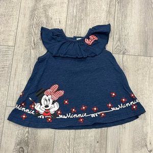 5 for $10 DISNEY Minnie Mouse girl sleeveless shirt